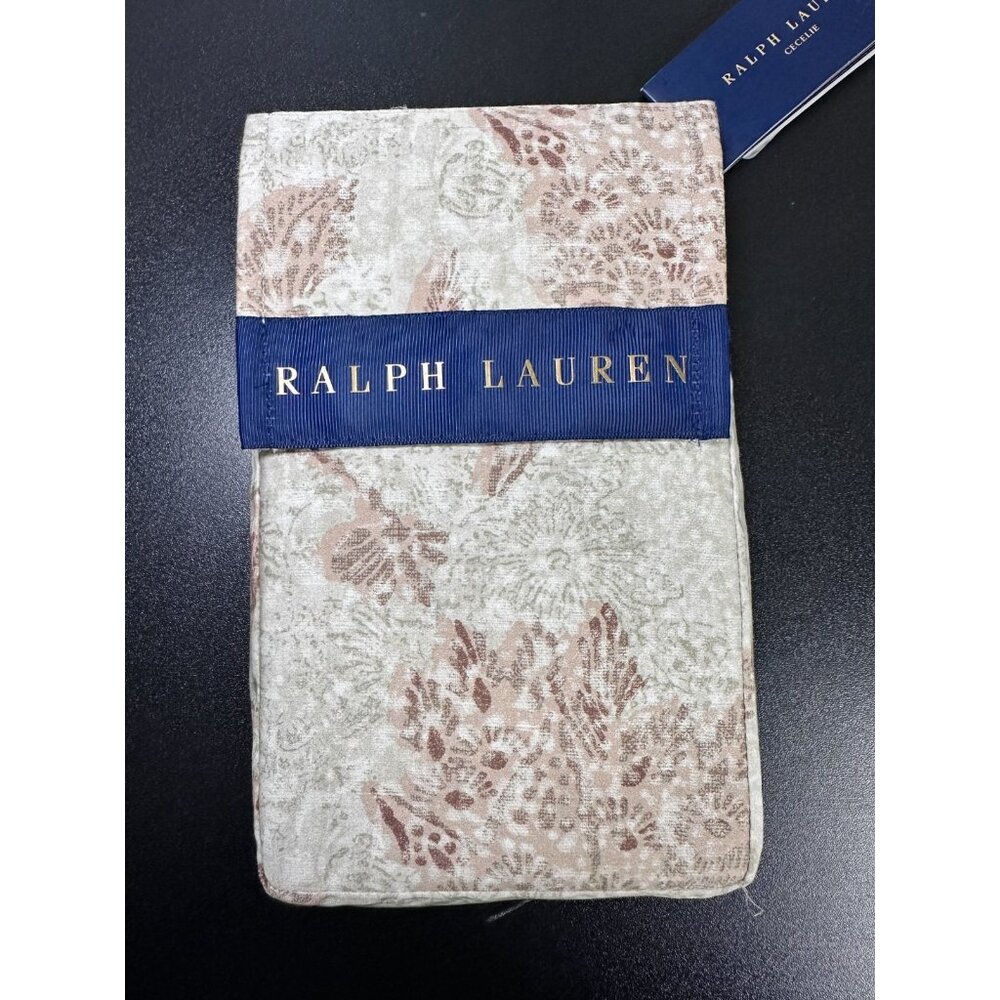 Set of 2 Ralph Lauren CECELIE Standard Sham  20"x 28"Pistachio  NEW